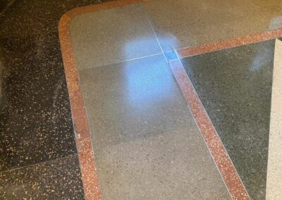 A clean tiled floor