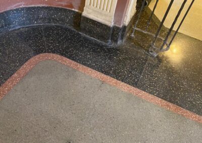 A clean tiled floor