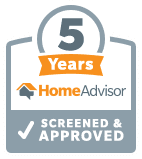 5 year awards by home advisor